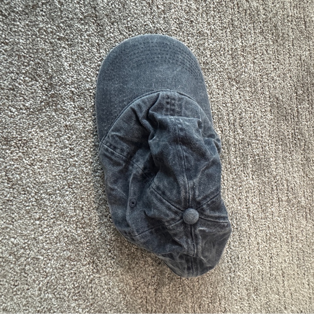 Casual fake denim blue Baseball Cap